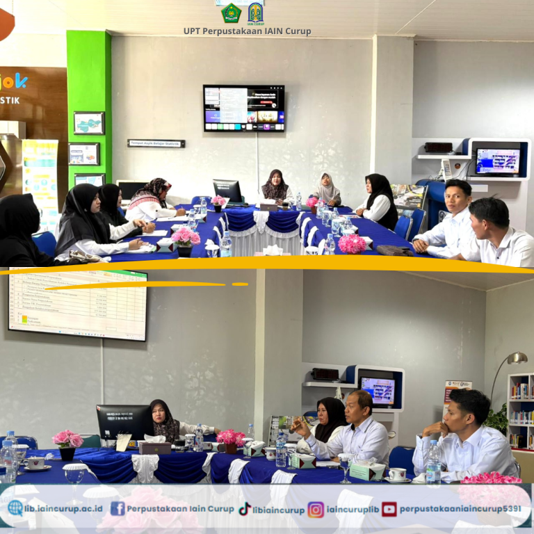 Rapat Pencapaian Kegiatan , Evaluasi Kinerja Tahun 2025 dan Penyusunan Program Kerja 2026 UPT Perpustakaan IAIN Curup