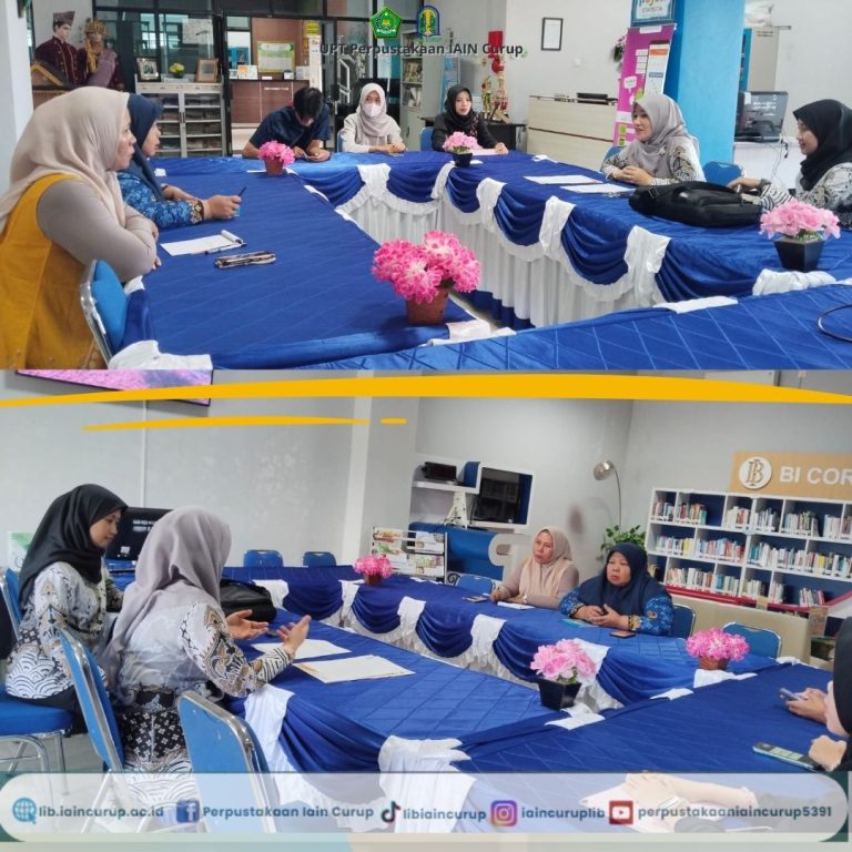 Kunjungan & Piket Layanan Pojok Statistik oleh BPS Kabupaten Rejang Lebong di UPT Perpustakaan IAIN Curup